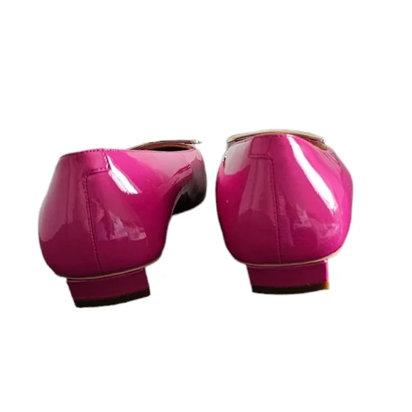 Roger Vivier Patent Leather Pink balet heels. Size EU 35 New - Picture 3 of 5